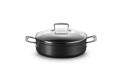 Toughened Non-Stick Sauteuse with Glass Lid