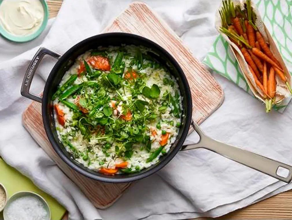 Risotto Primavera (Spring Vegetable Risotto)