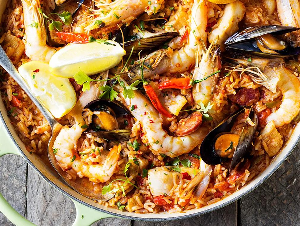 Seafood Paella