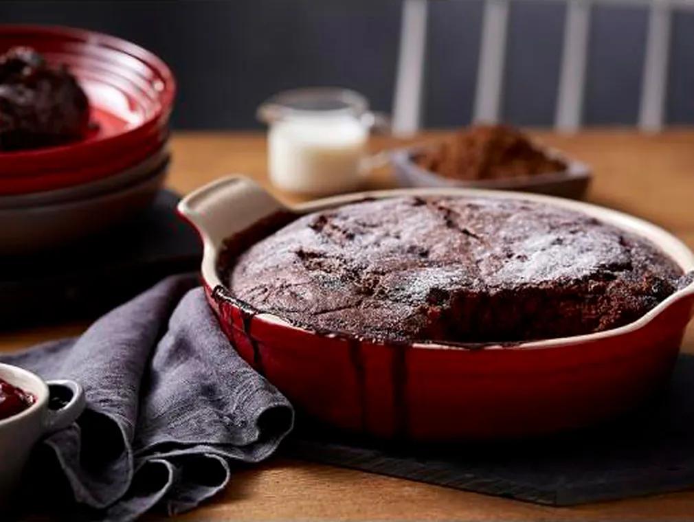 Chocolate & Cherry Pudding