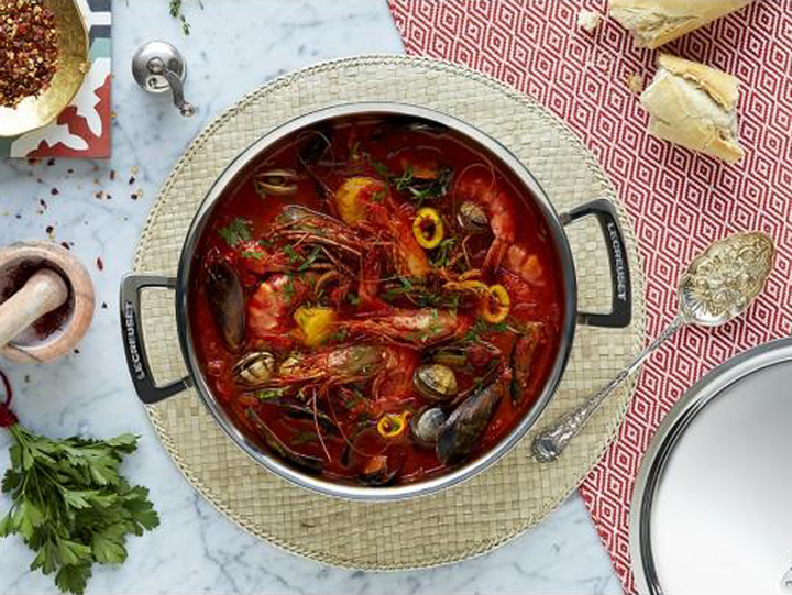 Seafood and Saffron Stew