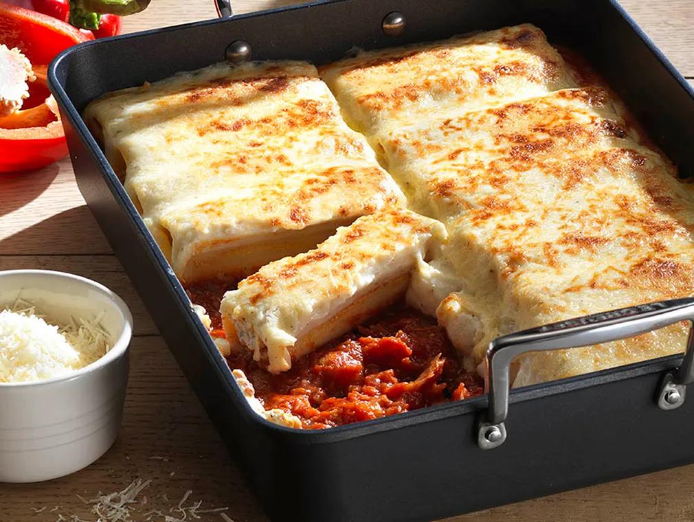 Roasted Pepper Cannelloni