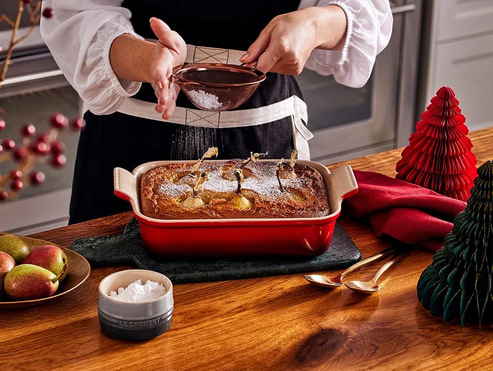 Ginger and Cinnamon Pear Pudding