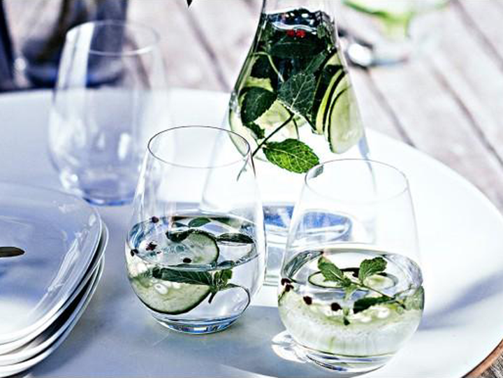 Mint-infused Water