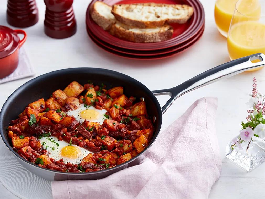 Chorizo & Bean Potato Hash